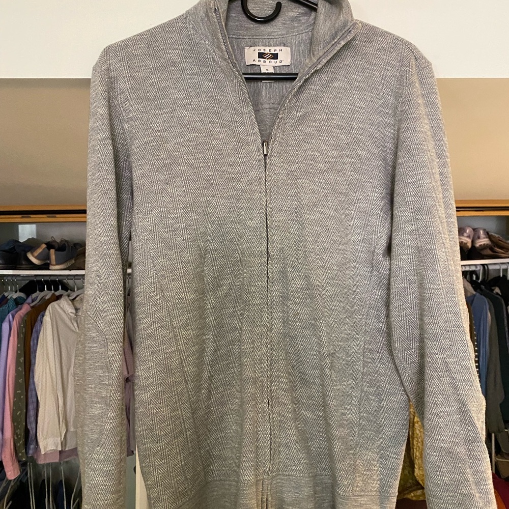 Joseph Abboud grey sweater